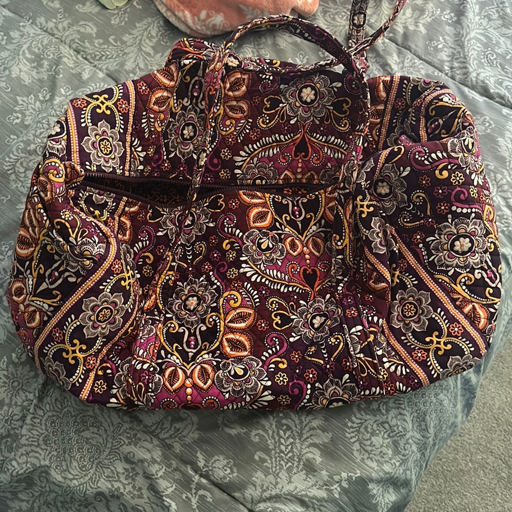 Large Vera Bradley duffel bag